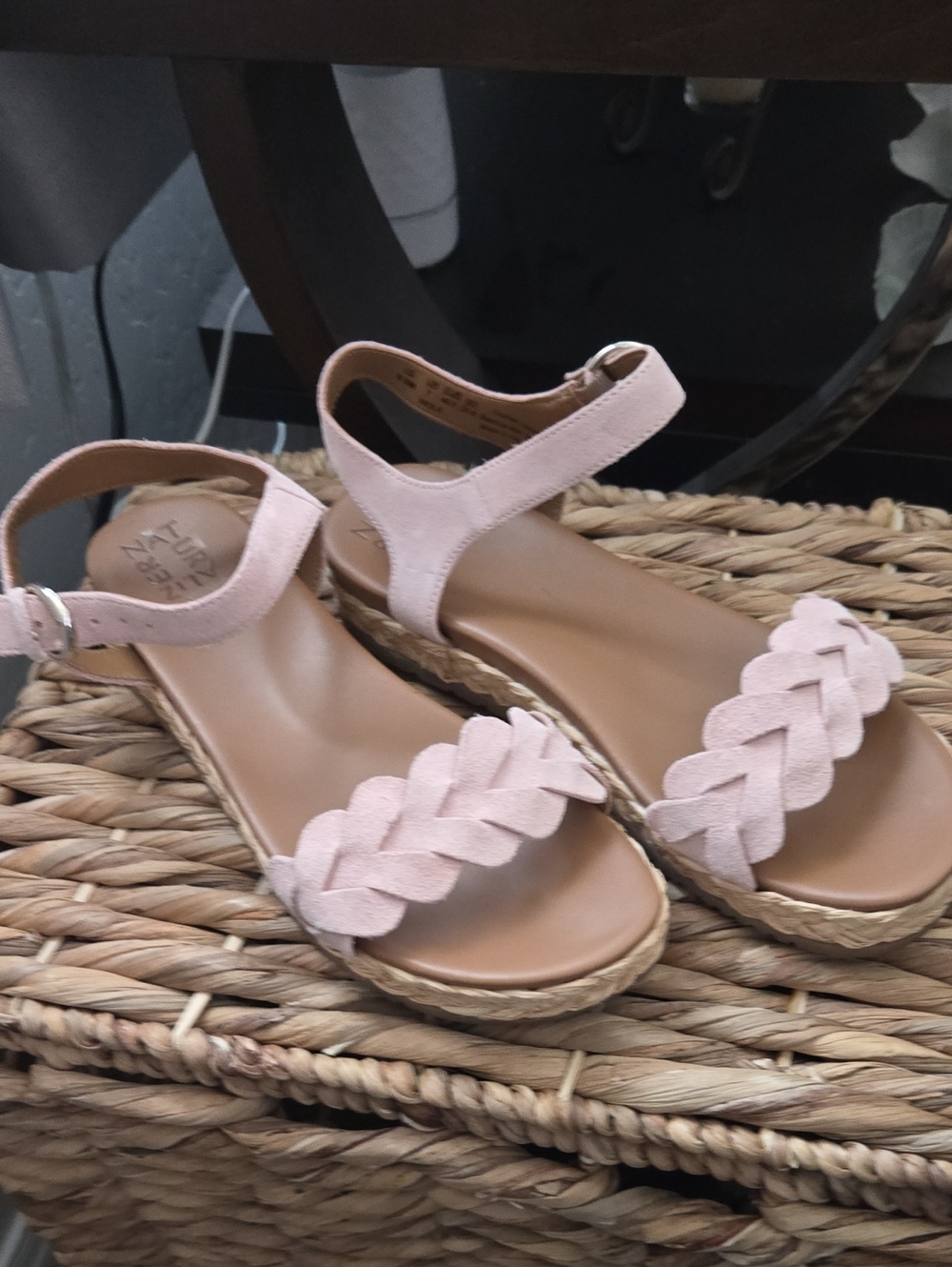 Naturalizer Women's Blush Braided Strap Sandals